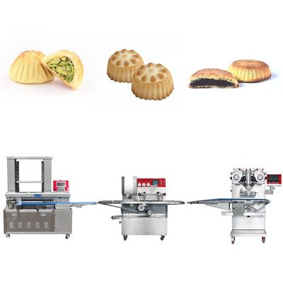 kupować Automatyczne urządzenia do produkcji linii prasowej mooncake maamoul machine moon cake produkcja online