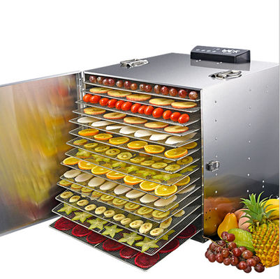 kupować Maszyna susząca owoce ze stali nierdzewnej / Maszyna odwodniająca żywność przemysłowa Do sprzedaży 35~80°C produkcja online