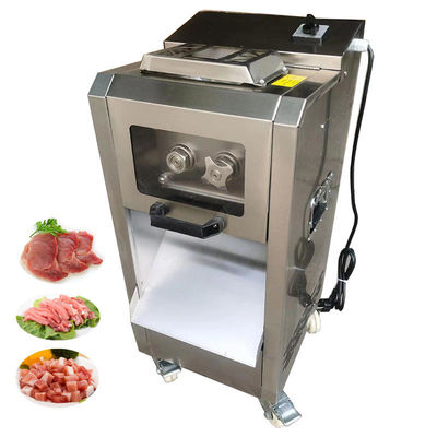 kupować Automatyczny 3mm Komercyjny Świeże Mięso Slicer Bacon Mały Okrągły Nóż produkcja online