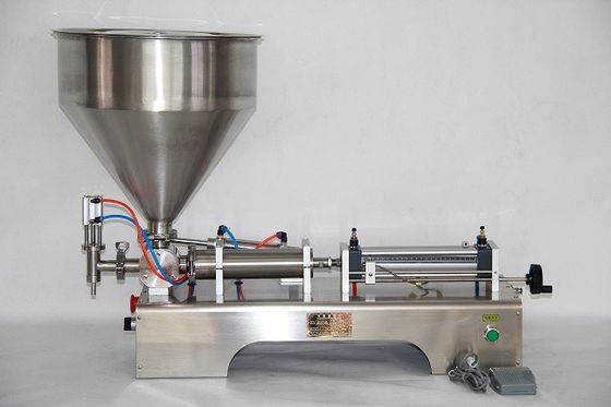 kupować Półautomatyczna pneumatyczna maszyna do pakowania wypełniona miodem masłem orzechowym ketchupem sosem sojowym butelka dżemem produkcja online
