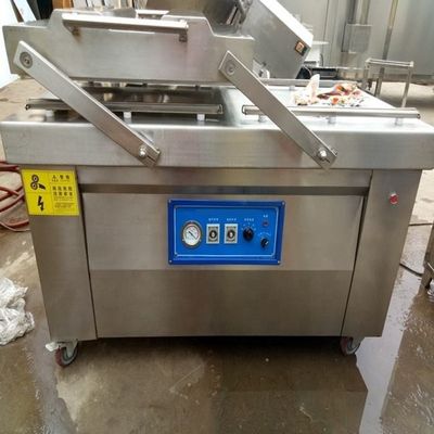 kupować Podwójna komórka próżniowa do pakowania produktów morza / mięsa solonego / ryby suchej / wieprzowiny / wołowiny / ryżu produkcja online