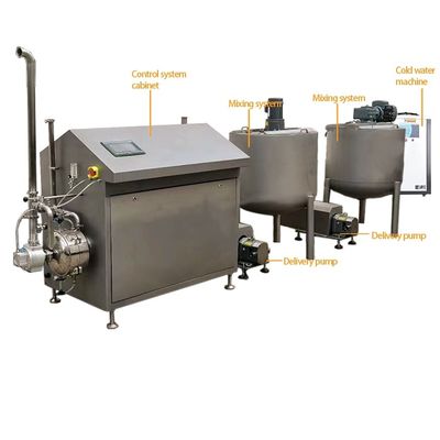 kupować Ciągły mikser do gazowania ciasta chiffon batter maszyna do robienia ciasta gąbki 400kg/h produkcja online