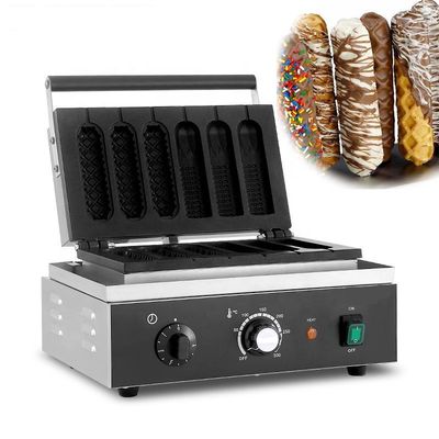 kupować CE Żelazo odlewane Elektryczne Inne Maszyny do przekąsek Koreańskie Komercyjne Święta Bożego Narodzenia 6 Styczek Wafle kukurydziane Hot Dog Maker produkcja online