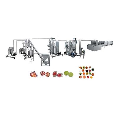 Maszyna do robienia twardego gotowanego cukierki linii produkcyjnej twardego cukierki z niską ceną