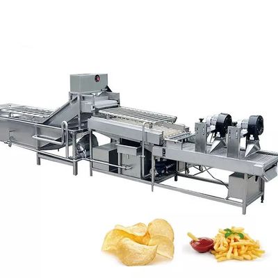 Półautomatyczna linia produkcyjna frytek ziemniaczanych zamrożone frytki frytki frytki do sprzedaży