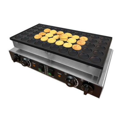 Profesjonalny producent maszyny do przekąsek z stali nierdzewnej Mini Pancke Machine 50 otworów Dorayaki Pancake Maker Machine