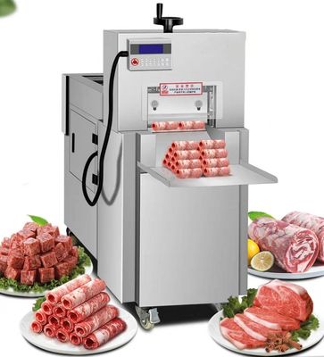 Maszyna do przetwarzania mrożonego mięsa z mięsa jagnięcego Global Rolls / Maszyna do cięcia mięsa